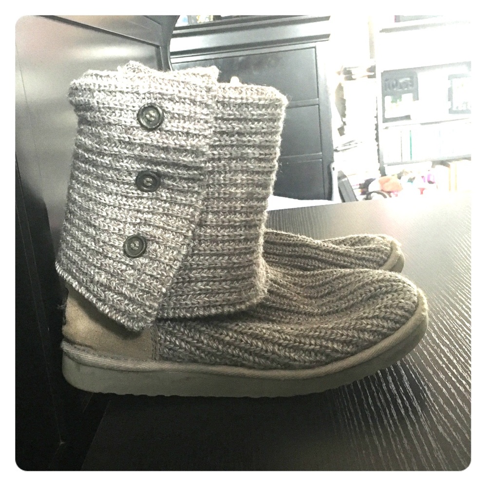 UGG Classic Cardy Knit Boots
